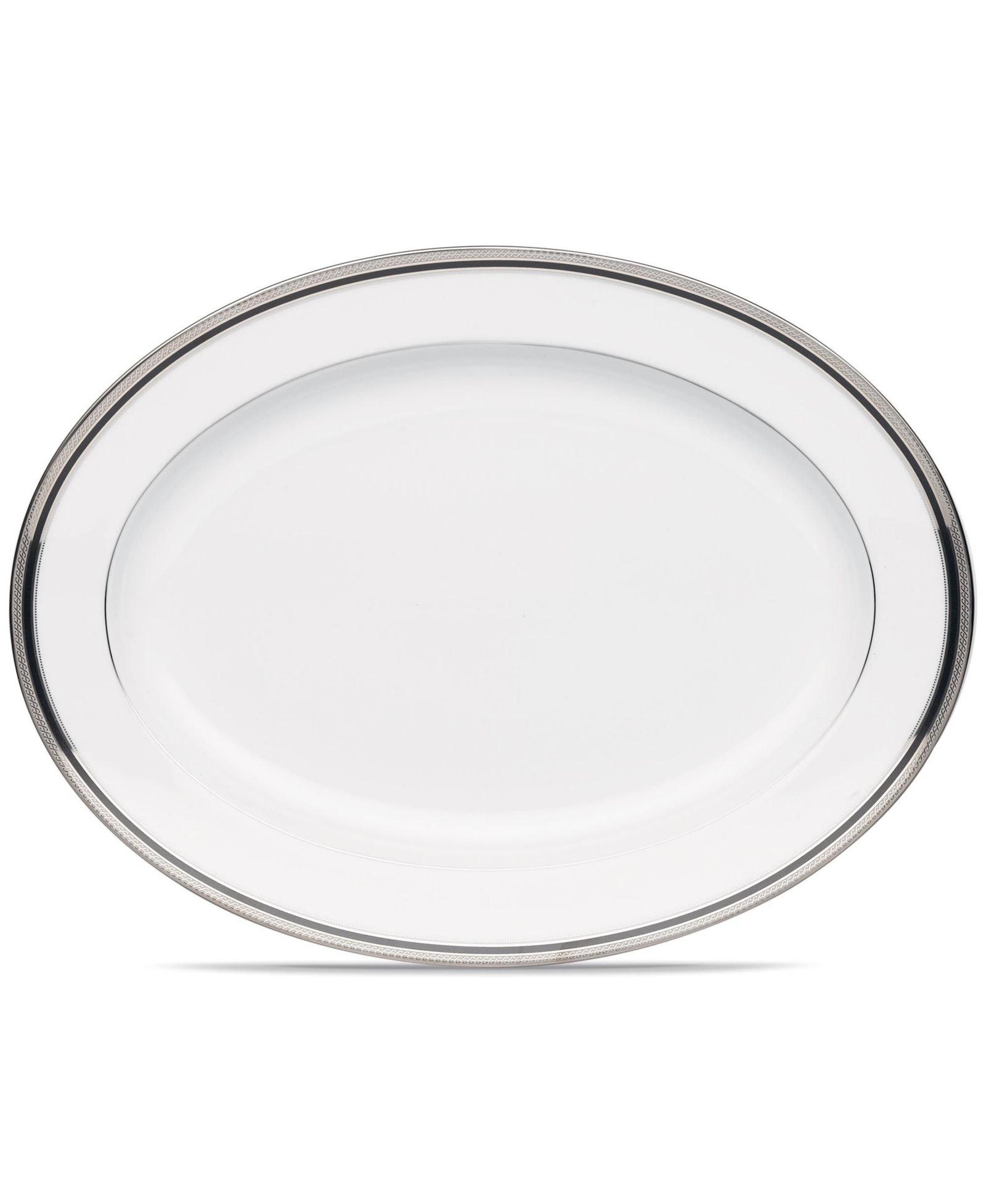Noritake Austin Platinum Овальное блюдо, 16"