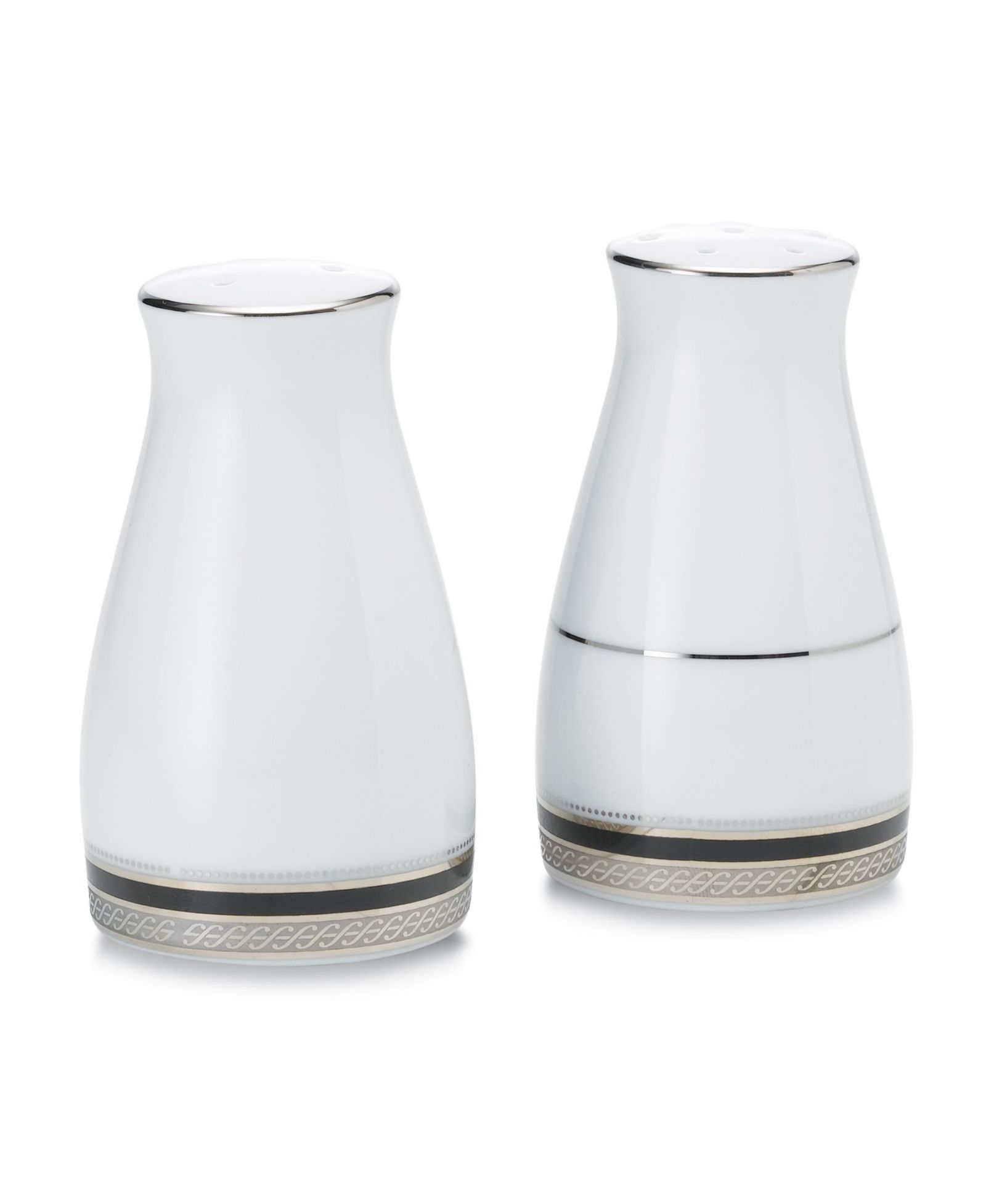 Noritake Dinnerware, Austin Platinum Salt & Pepper, 3.25"
