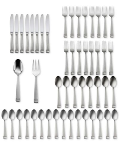 Oneida Amsterdam 50-Pc Flatware Set, Service for 8, Created for Macy's