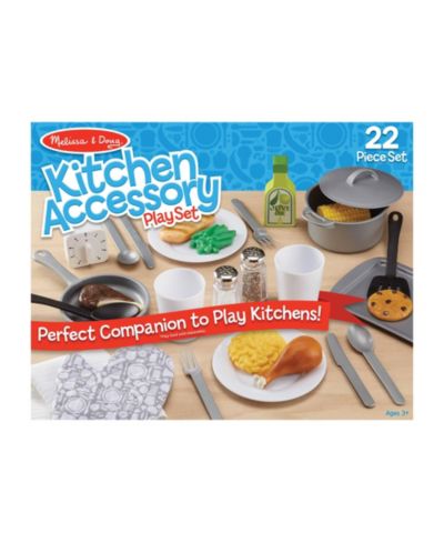 Melissa And Doug Kitchen Accessories 22-Piece Set, Ages 3+