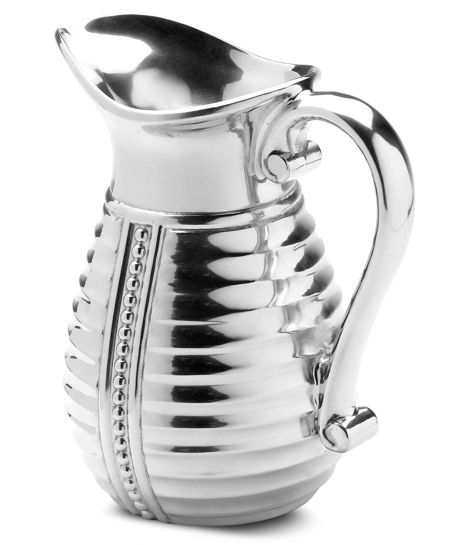 Wilton Armetale Flutes and Pearls Pitcher