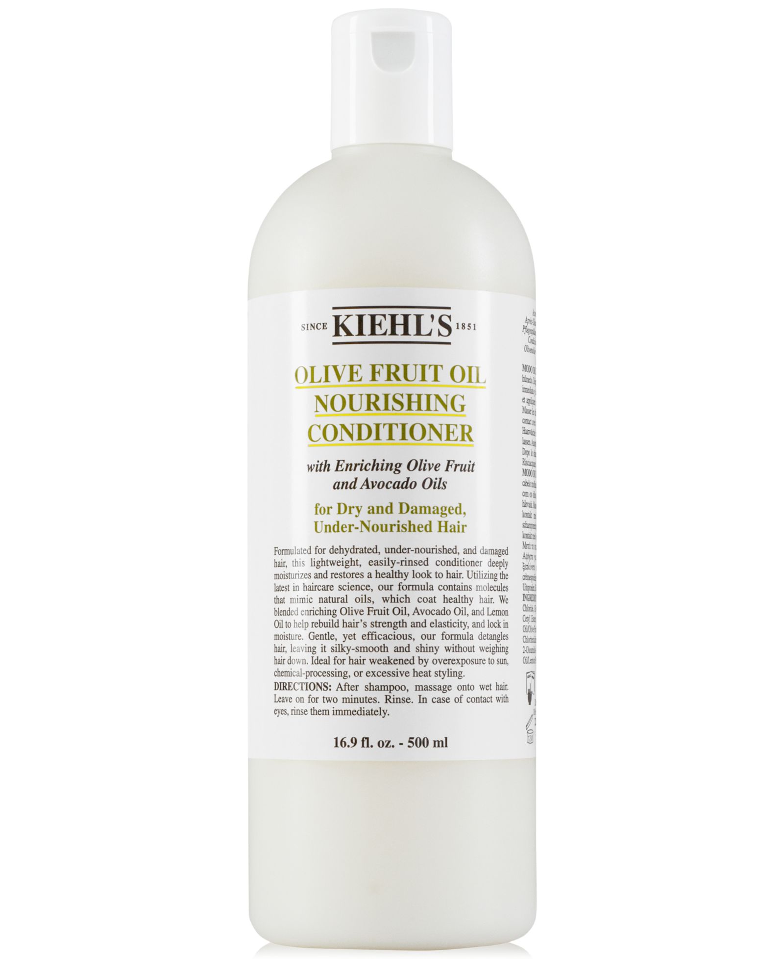 Kiehl's Since 1851 Olive Fruit Oil Nourishing Conditioner, 16.9-oz.