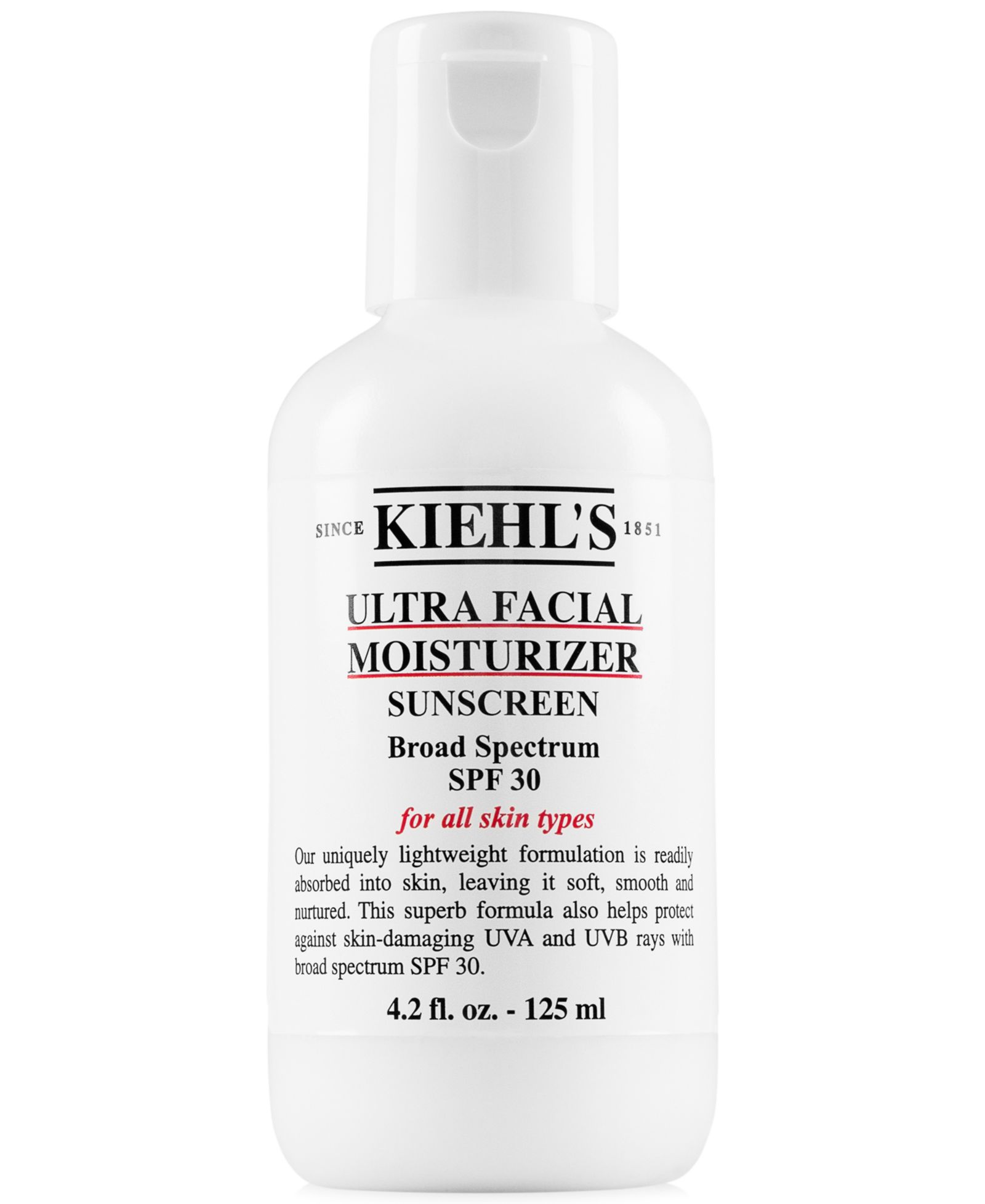Kiehl's Since 1851 Ultra Facial Moisturizer SPF 30, 4.2 oz