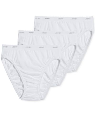 Jockey Classics French Cut Underwear 3 Pack 9480, 9481, Extended Sizes