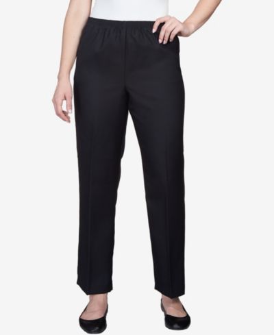Брюки Alfred Dunner Classics прямого кроя, Petite и Petite Short