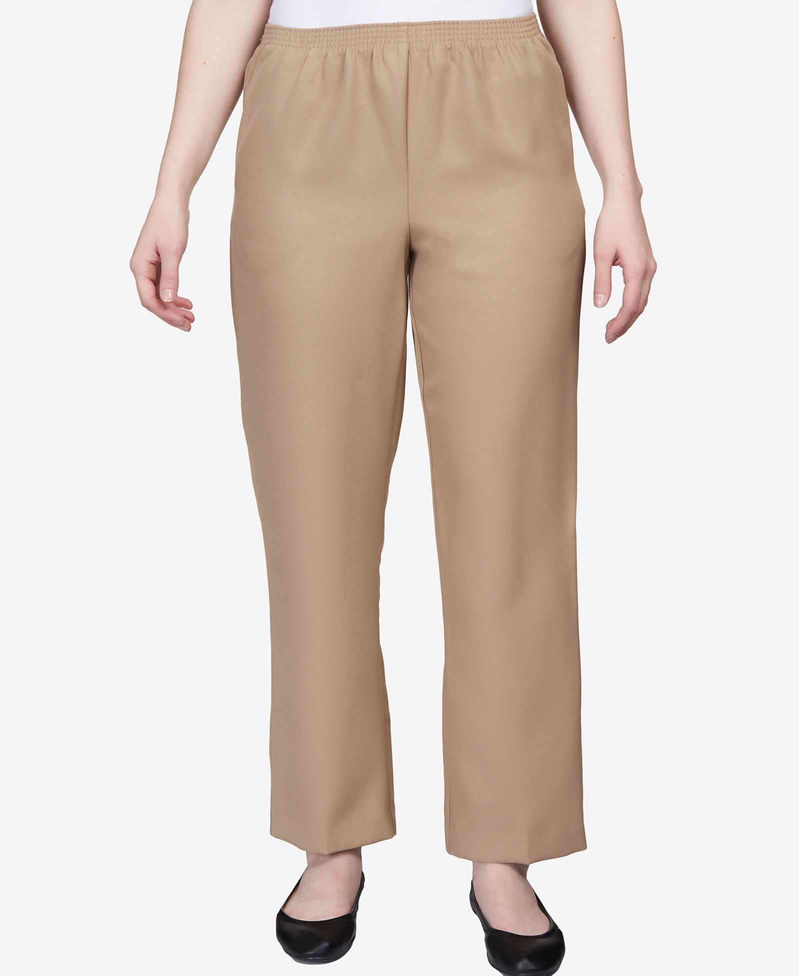 Брюки Alfred Dunner Classics прямого кроя, Petite и Petite Short