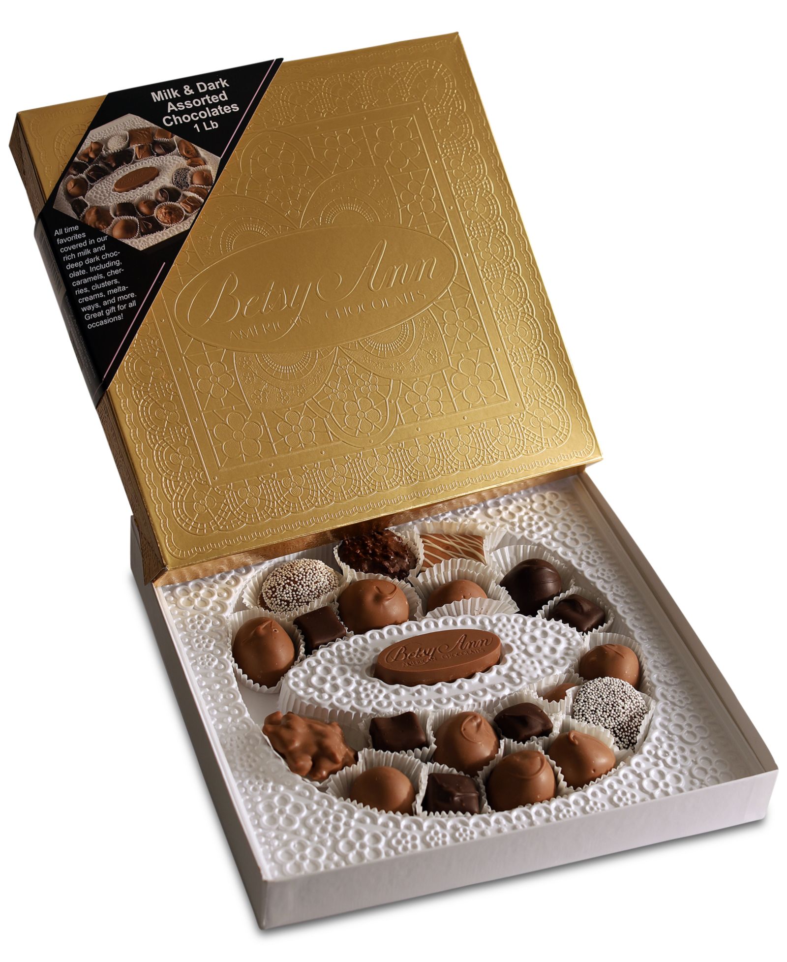 Betsy Ann Chocolates Ассорти 16-Oz.