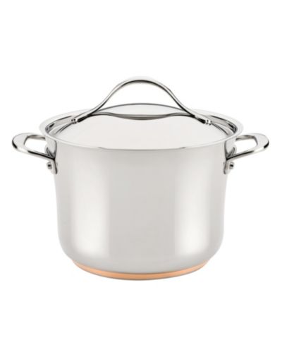 Кастрюля Anolon Nouvelle Copper из нержавеющей стали с крышкой