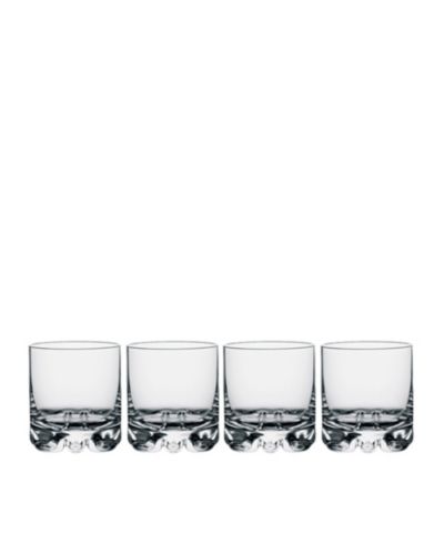 Orrefors Erik Double Old Fashioned Glasses, Set of 4