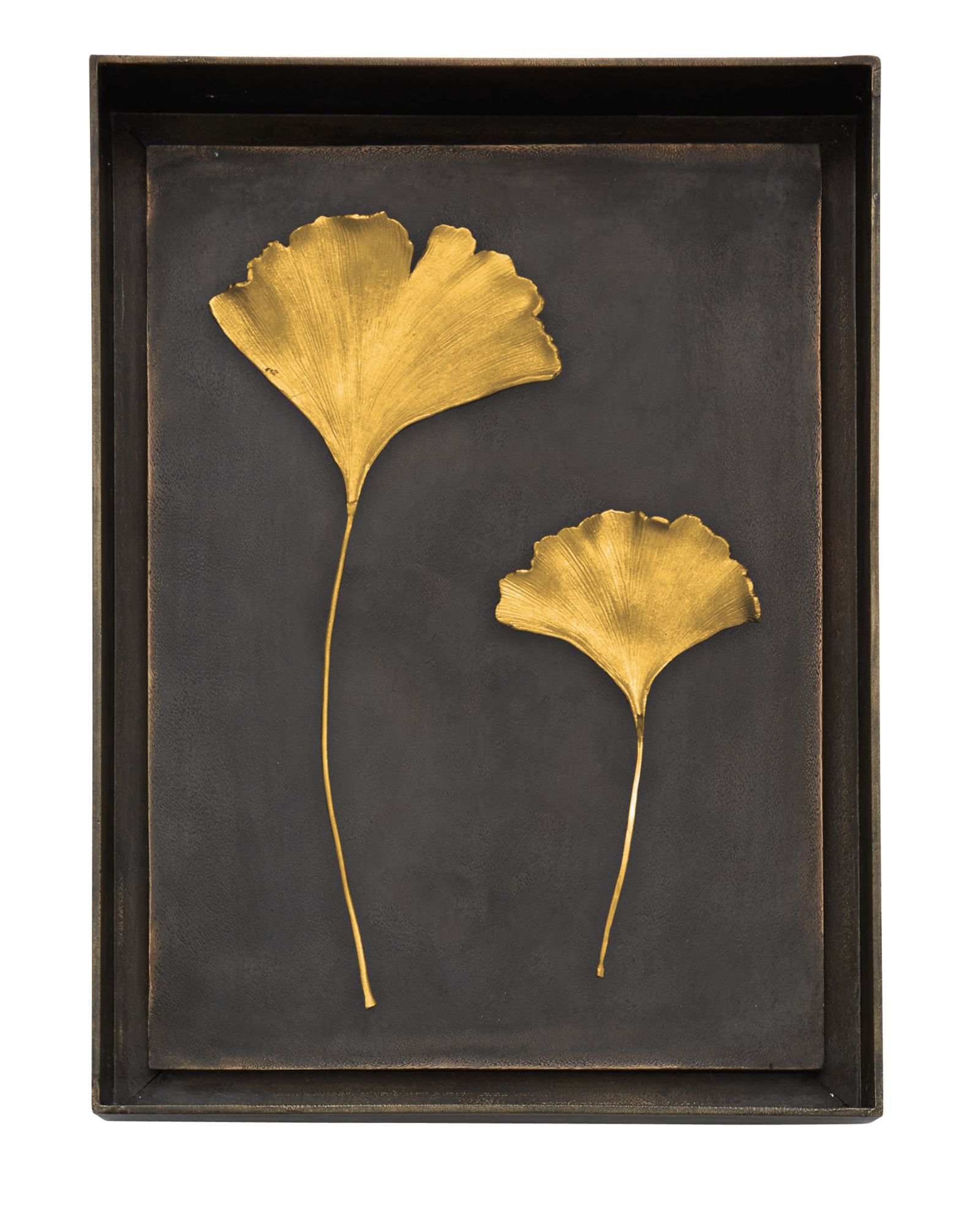 Michael Aram декоративная шкатулка Ginkgo Leaf Shadow Box