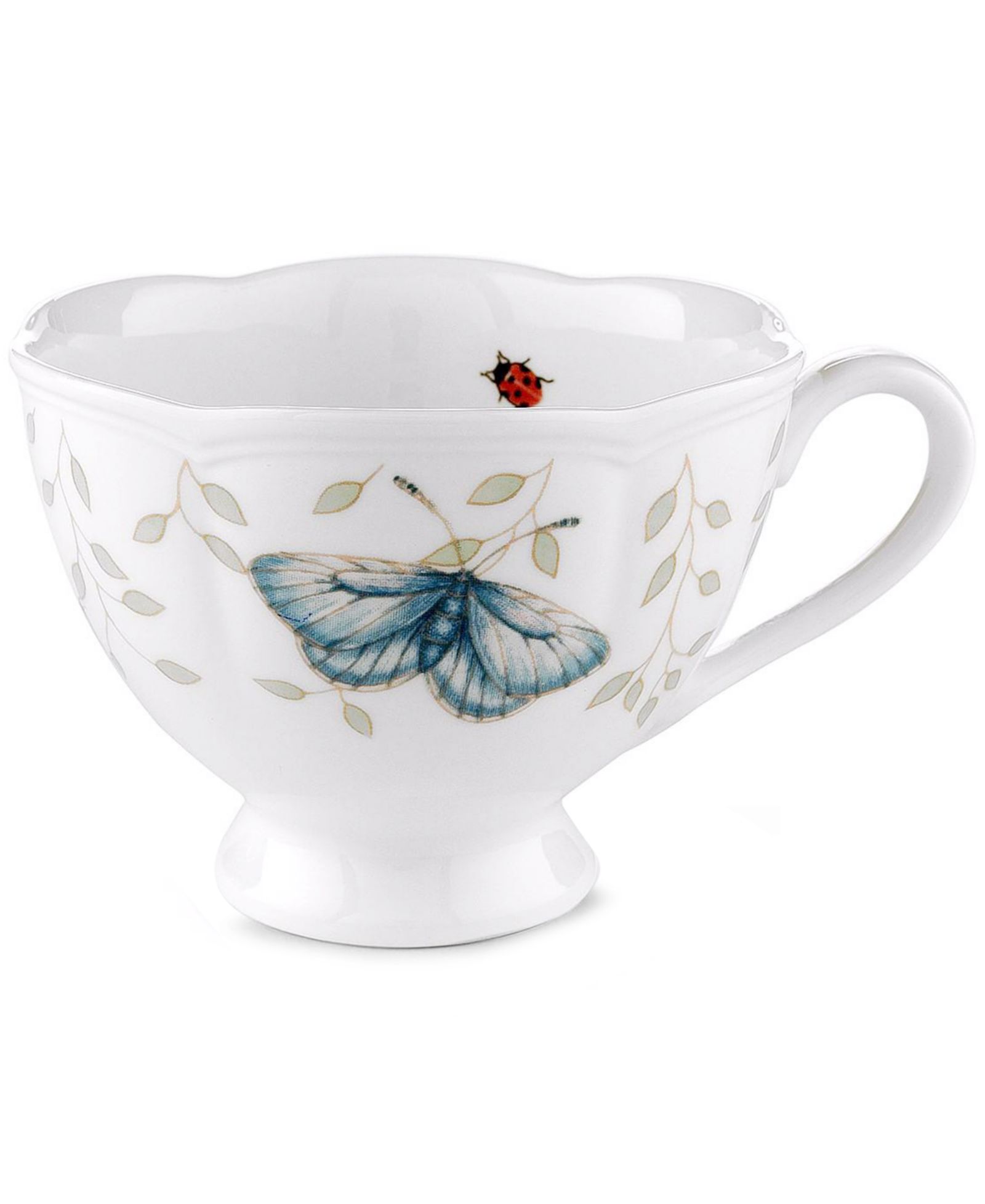 Lenox Butterfly Meadow чайная чашка с узором, 8 oz.