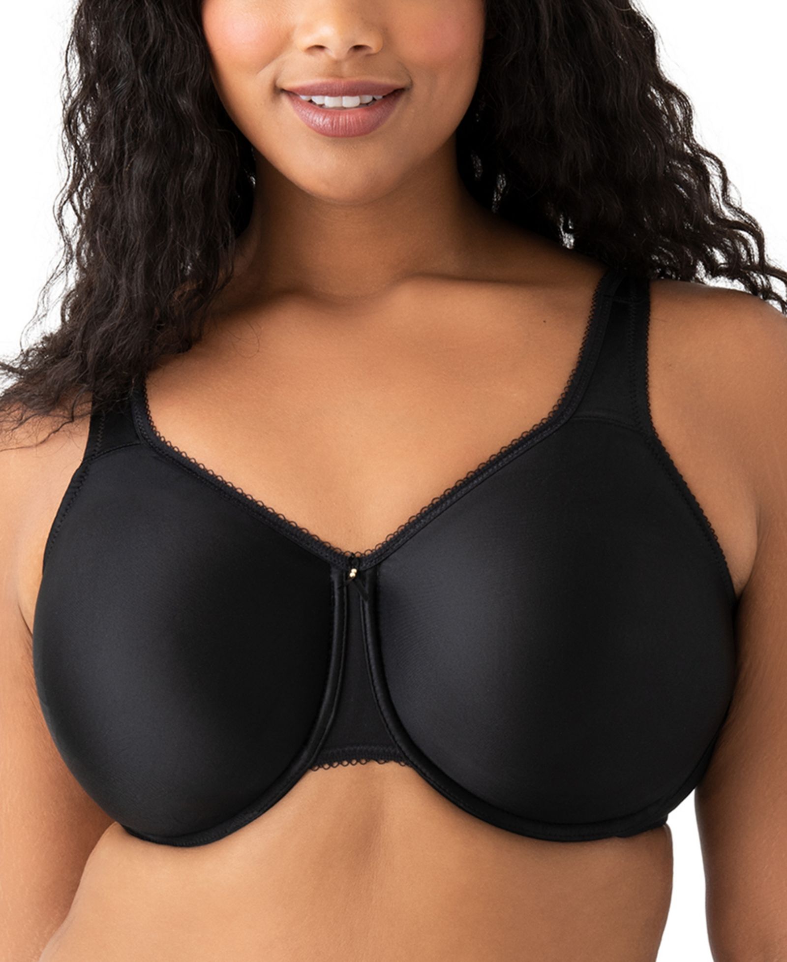 Женский бюстгальтер с косточками Wacoal Basic Beauty Full-Figure 855192, до чашки H