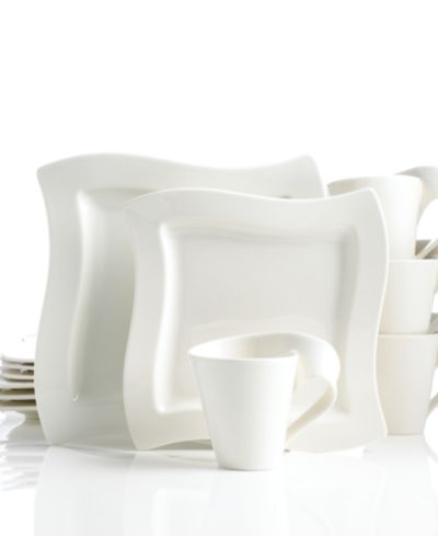 Villeroy & Boch, набор столовой посуды New Wave, 12 предметов, на 4 персоны