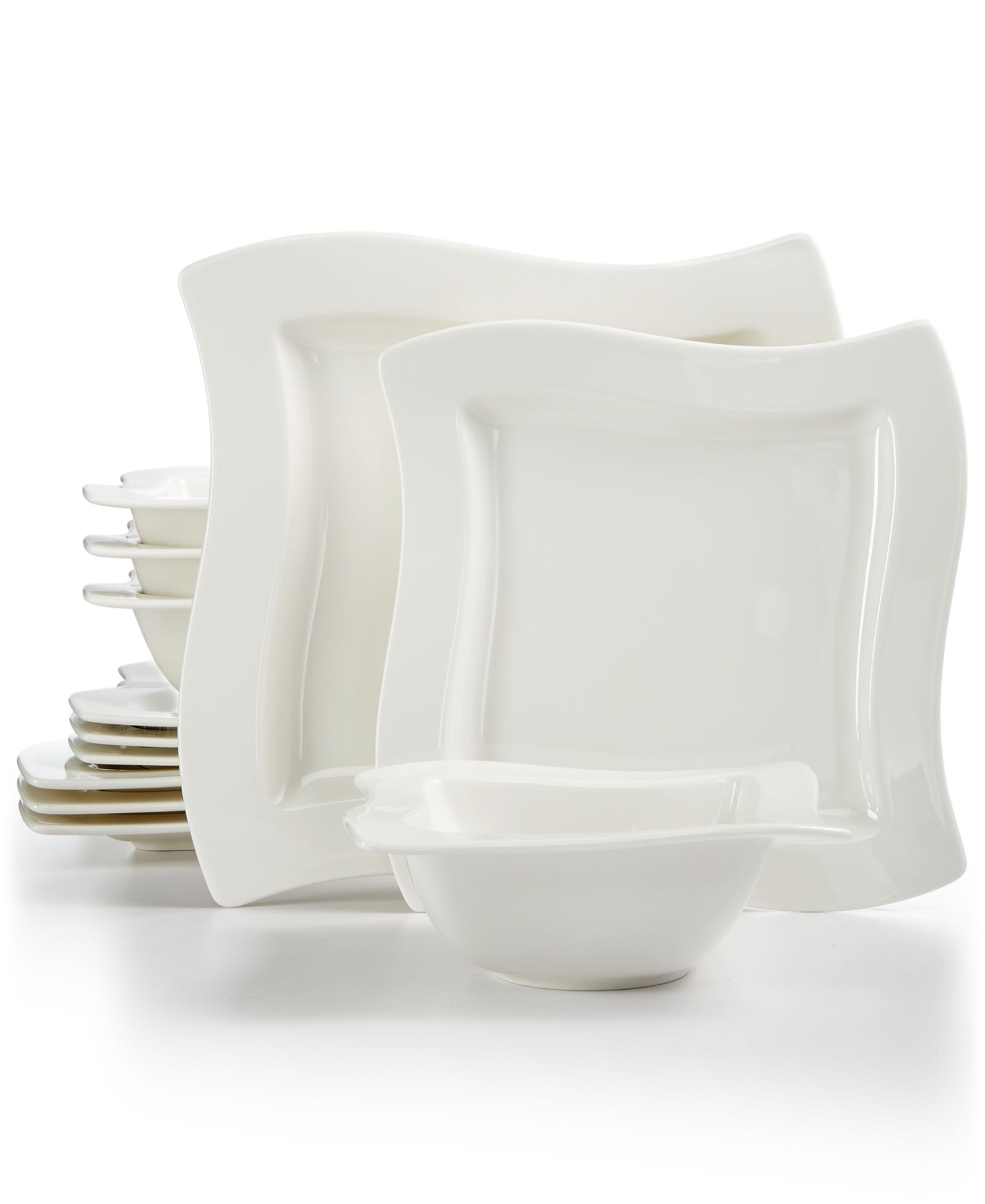 Villeroy & Boch New Wave 12 Pc. Dinnerware Set, Service for 4, Exclusively at Macy's