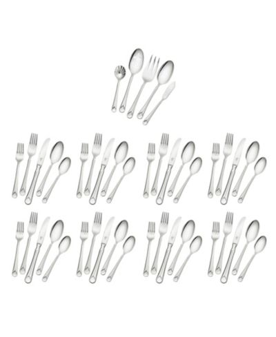 Набор столовых приборов ZWILLING Provence 18/10 из нержавеющей стали, 45 шт., на 8 персон