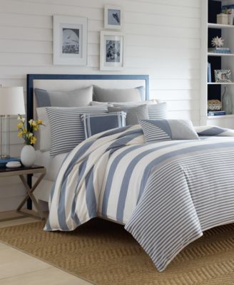 Nautica Fairwater Reversible 3-Piece Comforter Set, Full/Queen