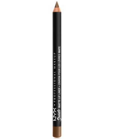 NYX Professional Makeup матовый контур для губ Suede Matte