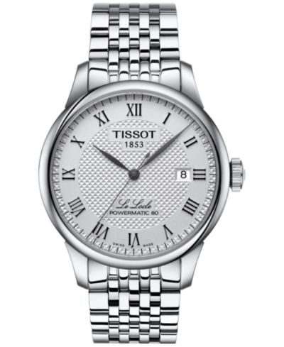 Tissot Мужские часы Le Locle из нержавеющей стали 39mm