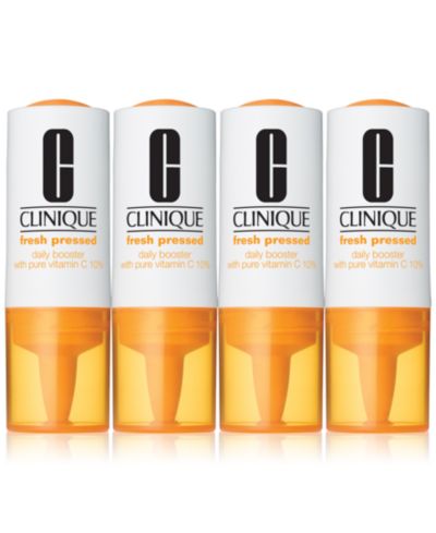 Сыворотка Clinique Fresh Pressed Vitamin C Daily Booster, 4 флакона