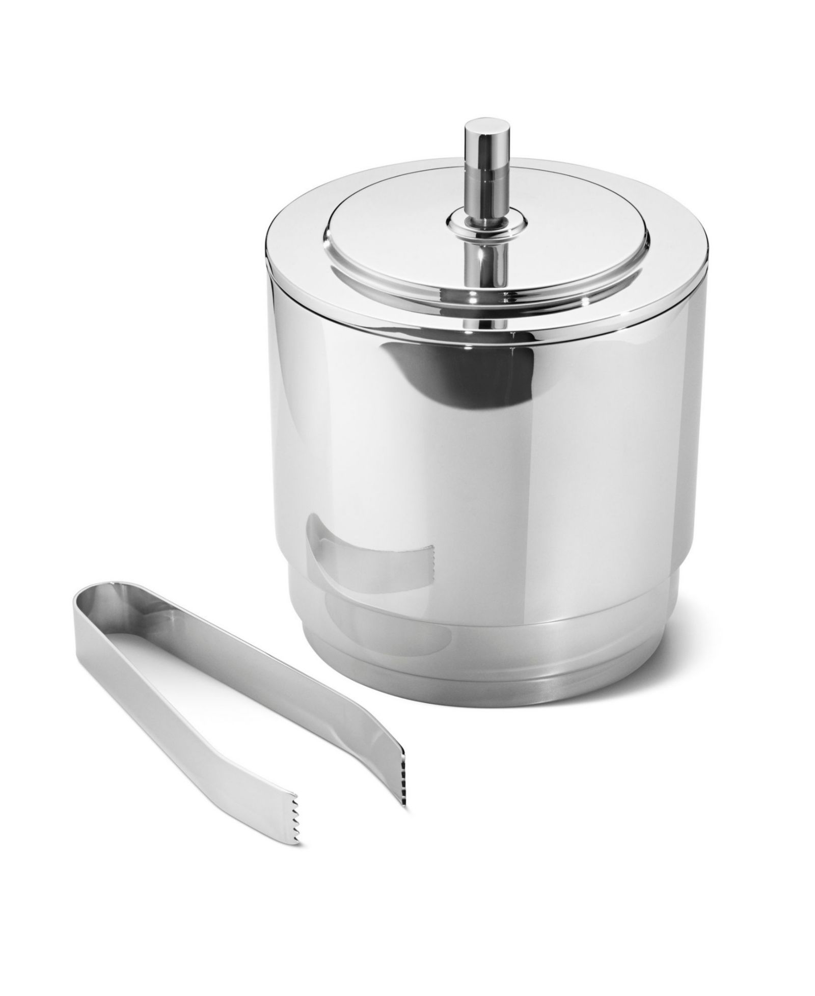 Ведерко для льда и щипцы Georg Jensen Manhattan Ice Bucket and Tongs