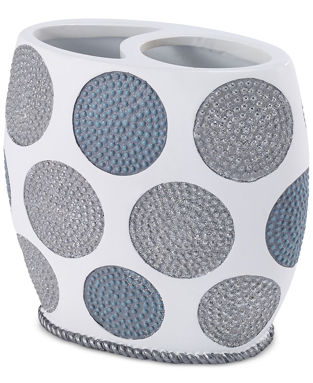 Avanti Держатель для зубной щетки Resin Dotted Circle