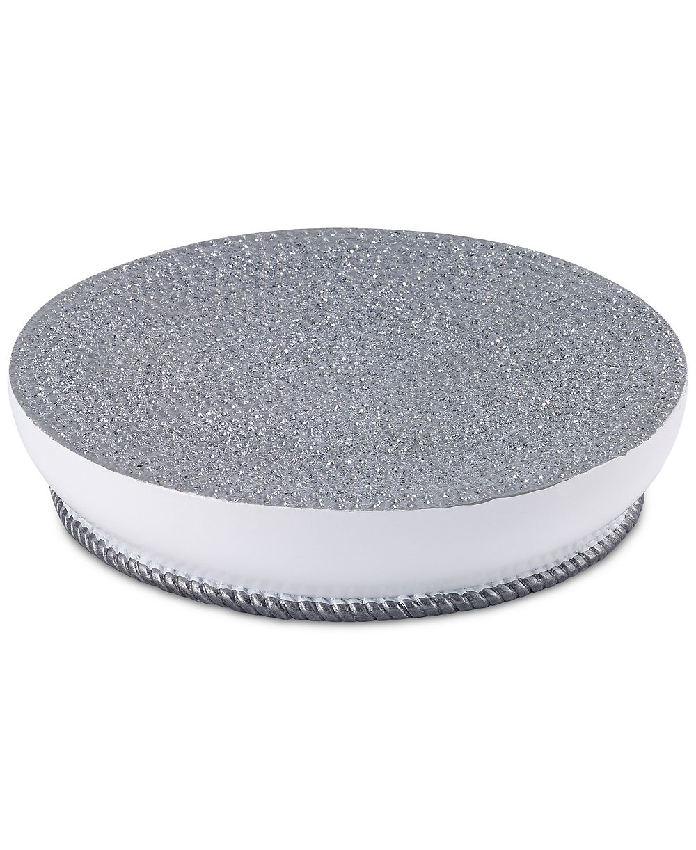 Avanti Dotted Circle Textured Resin Soap Dish