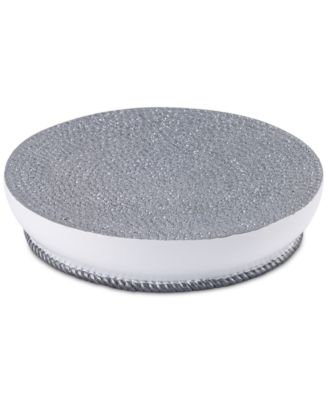 Avanti Dotted Circle Textured Resin Soap Dish