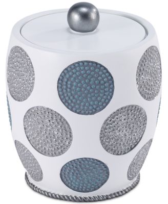 Avanti Dotted Circle Textured Resin Covered Jar