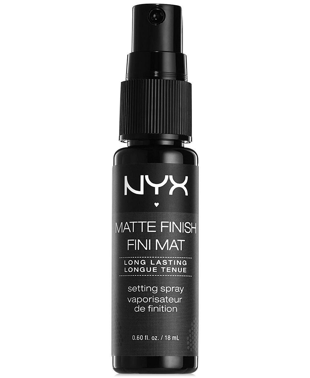 NYX Professional Makeup фиксирующий спрей для макияжа с матовым эффектом, стойкая формула, 0.6-oz.