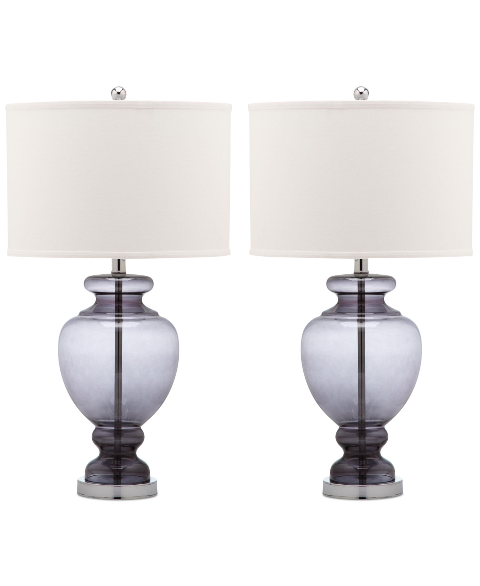 Safavieh Set of 2 Glass Table Lamps