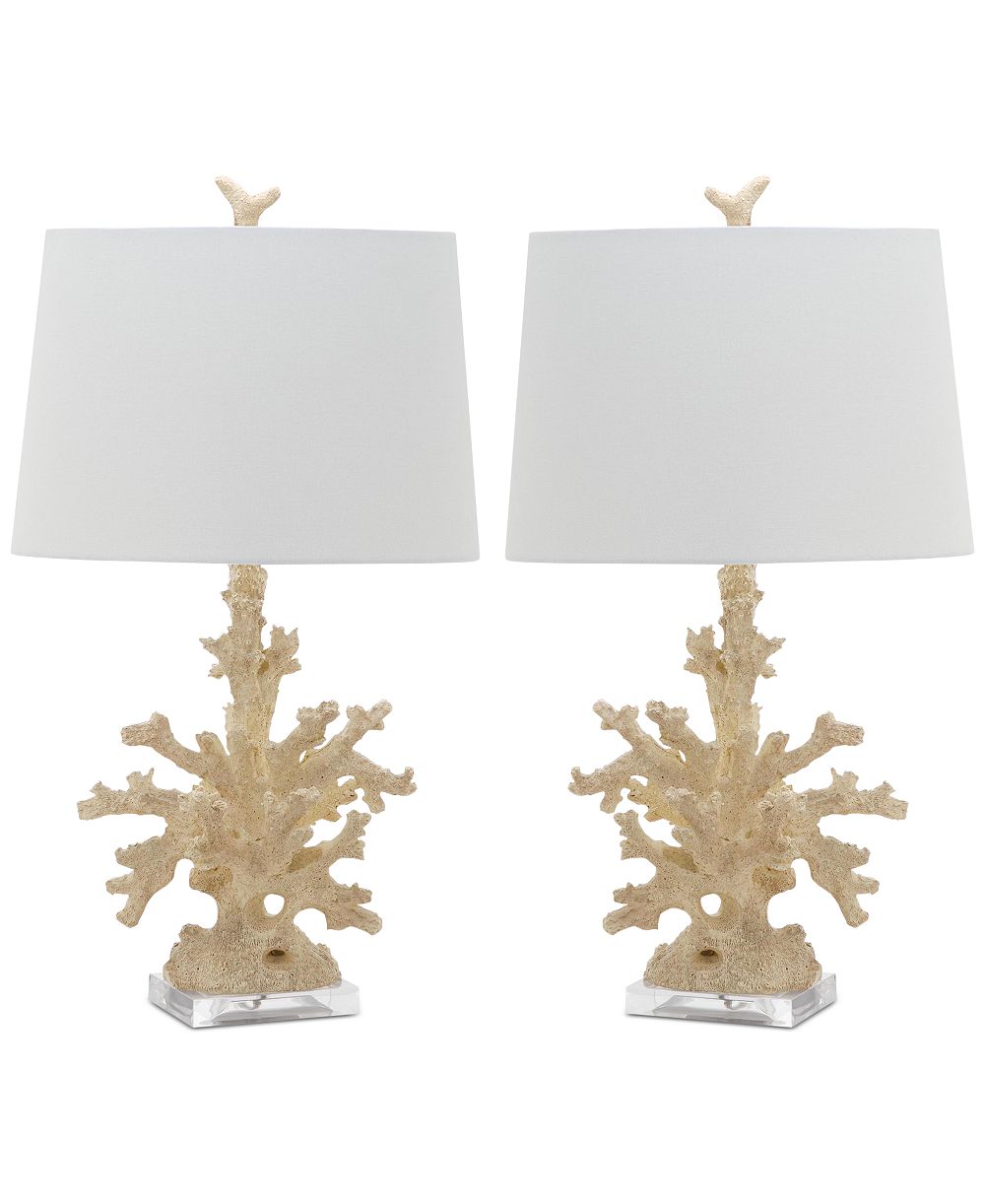 Safavieh Set of 2 Coral Branch Table Lamps