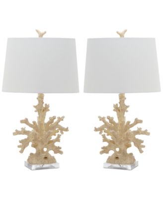 Safavieh Set of 2 Coral Branch Table Lamps