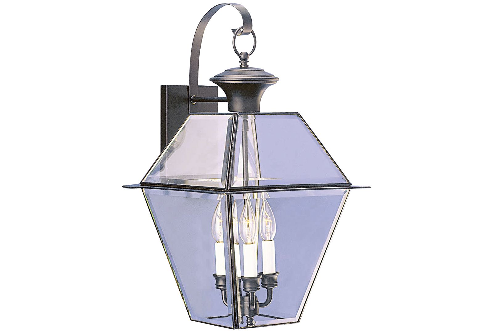 Livex Westover 3- Light Glass Sconce