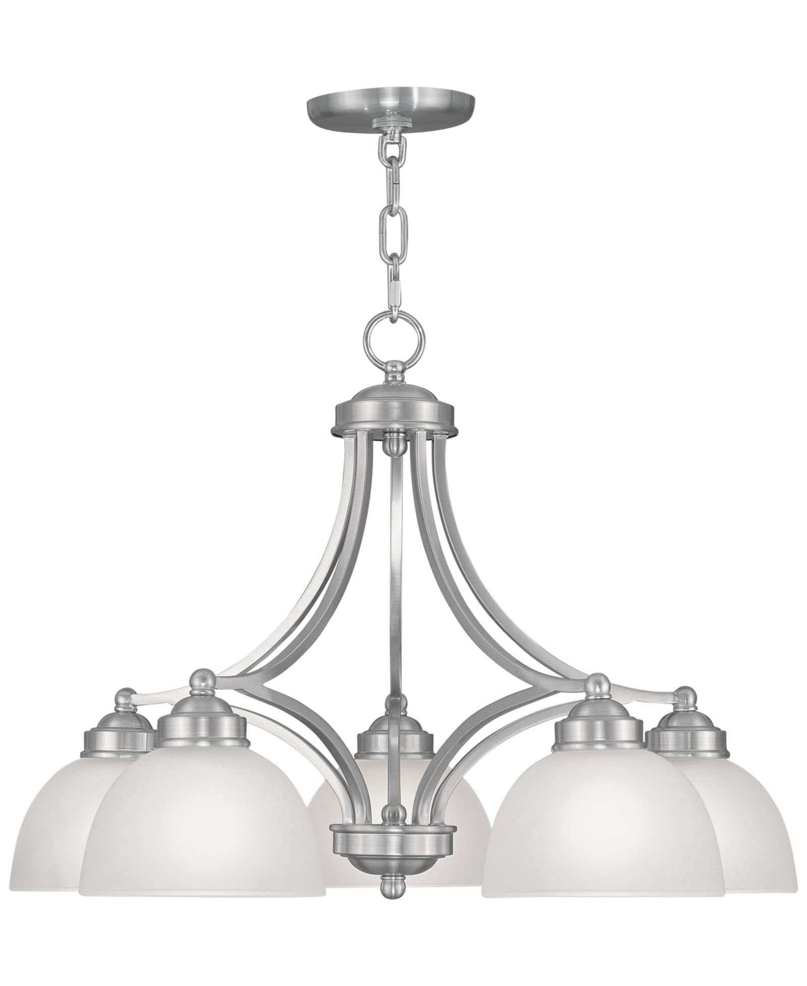 Люстра Livex Somerset Brushed Nickel