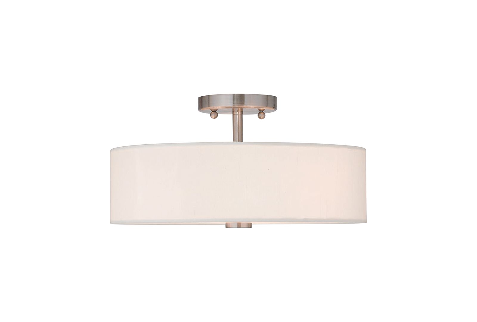 Livex Brighton 15" Semi-Flush Mount