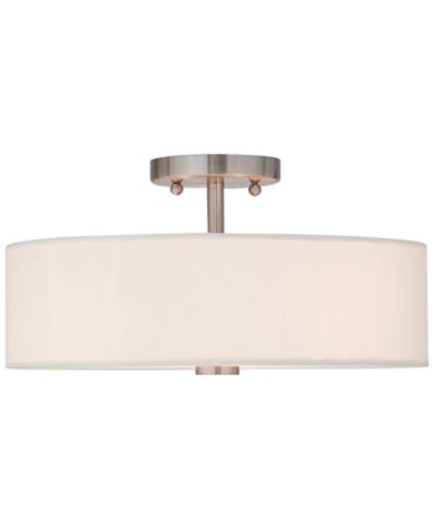 Livex Brighton 15" Semi-Flush Mount