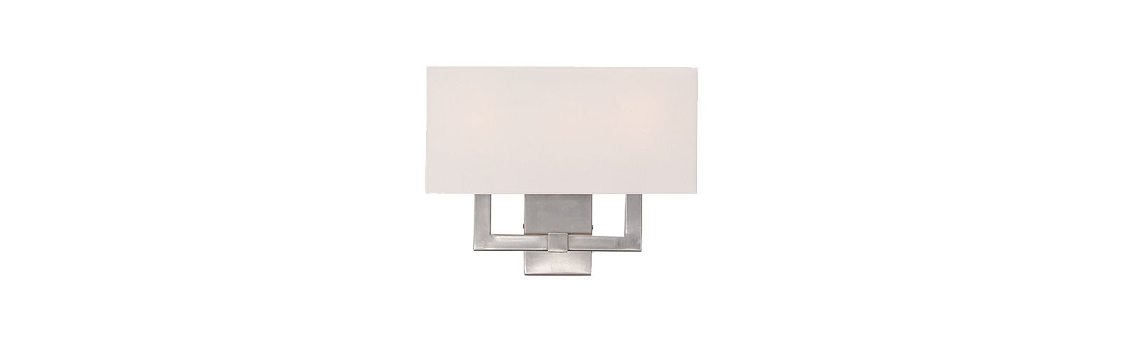 Livex Hollborn 3-Light Brushed Nickel Sconce