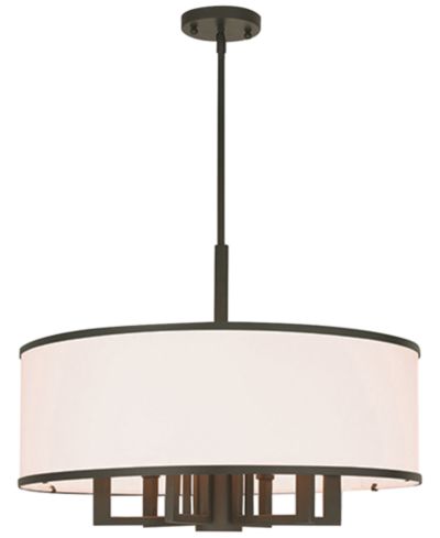 Livex Park Ridge Metal 24'' Chandelier