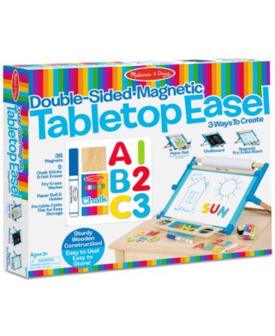 Melissa & Doug двухсторонняя магнитная настольная мольберт