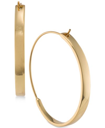 Серьги-кольца Lauren Ralph Lauren Gold-Tone