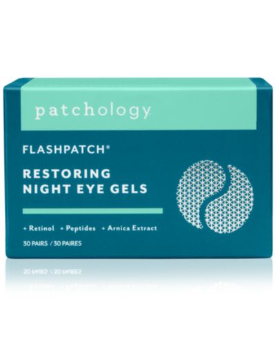 Банка с ночными гелями для кожи вокруг глаз Patchology FlashPatch Restoring, 30 шт