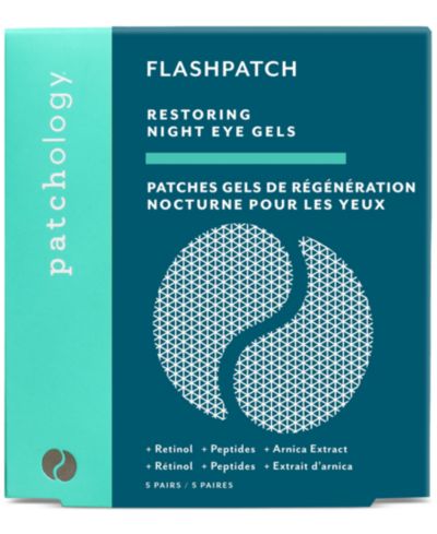 Ночные гели для кожи вокруг глаз Patchology FlashPatch Restoring, 5 шт