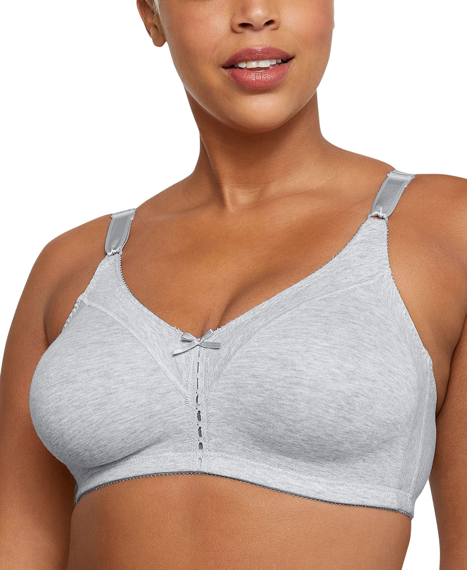 Бюстгальтер Bali Double Support Cotton Wireless с технологией Cool Comfort 3036