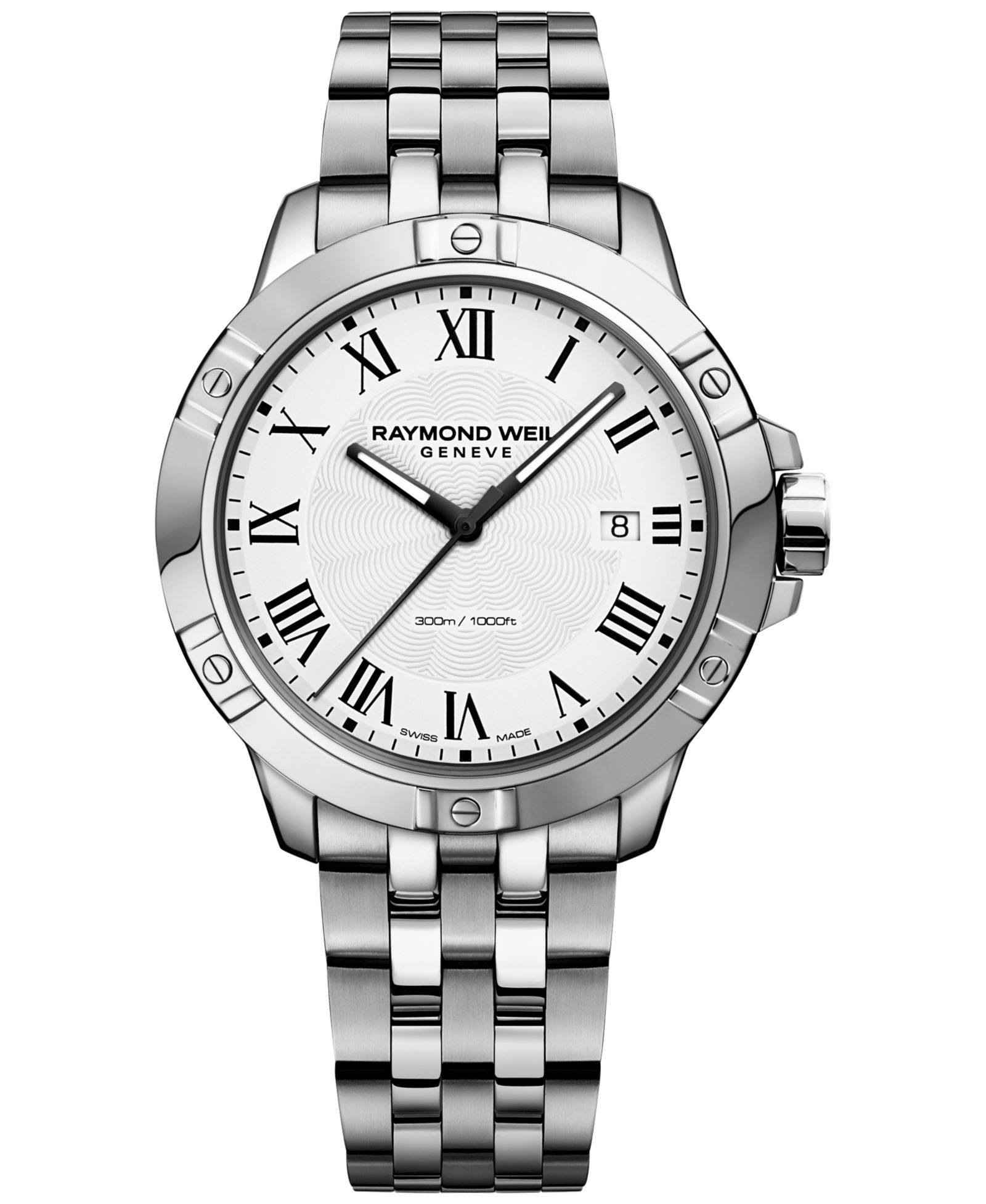 Часы RAYMOND WEIL Men's Swiss Tango Stainless Steel Bracelet 41mm 8160-ST-00300