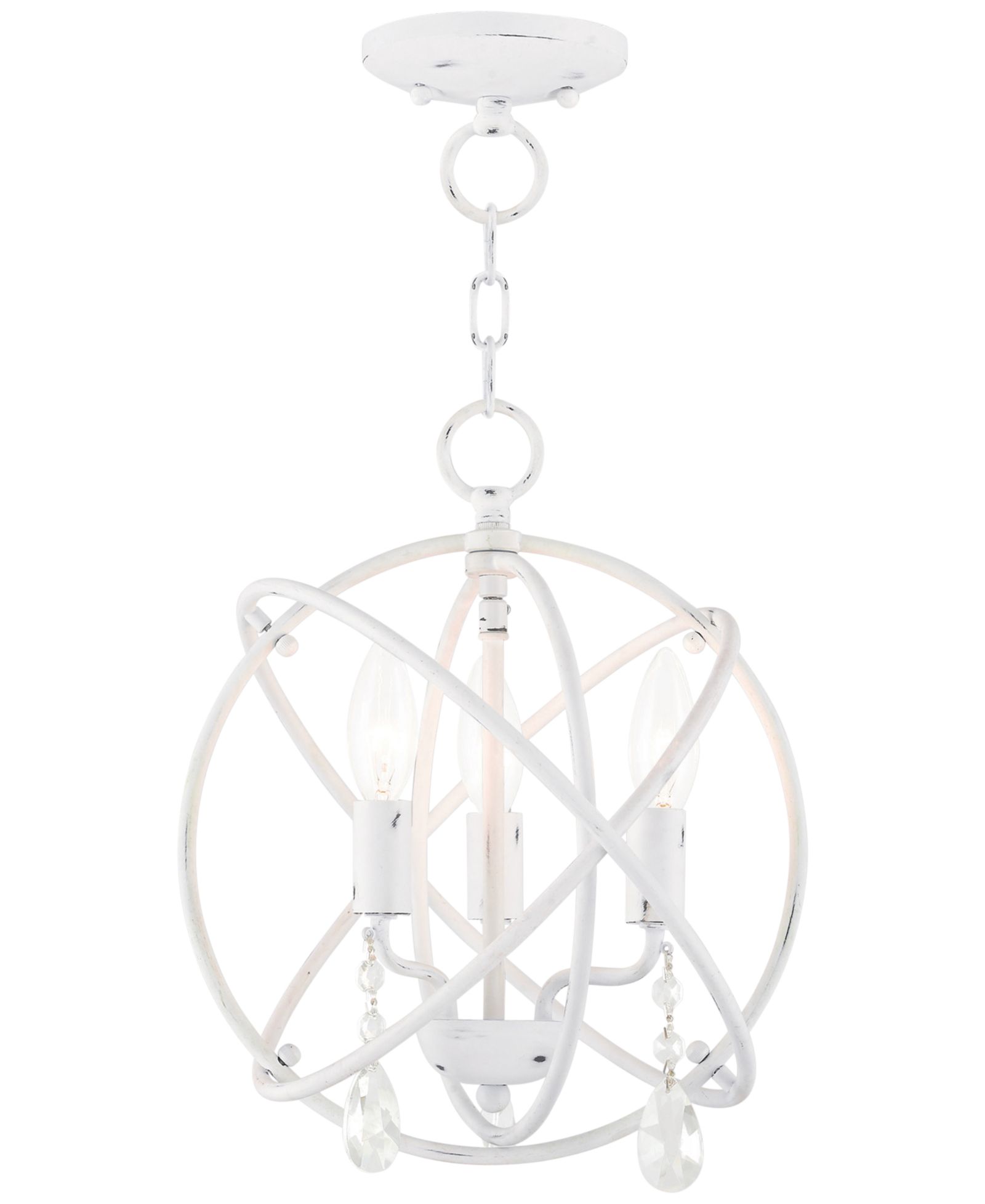 Livex Aria 3 Light 12" Pendant