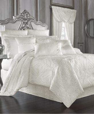 J Queen New York Bianco 4-Pc. Comforter Set, Queen
