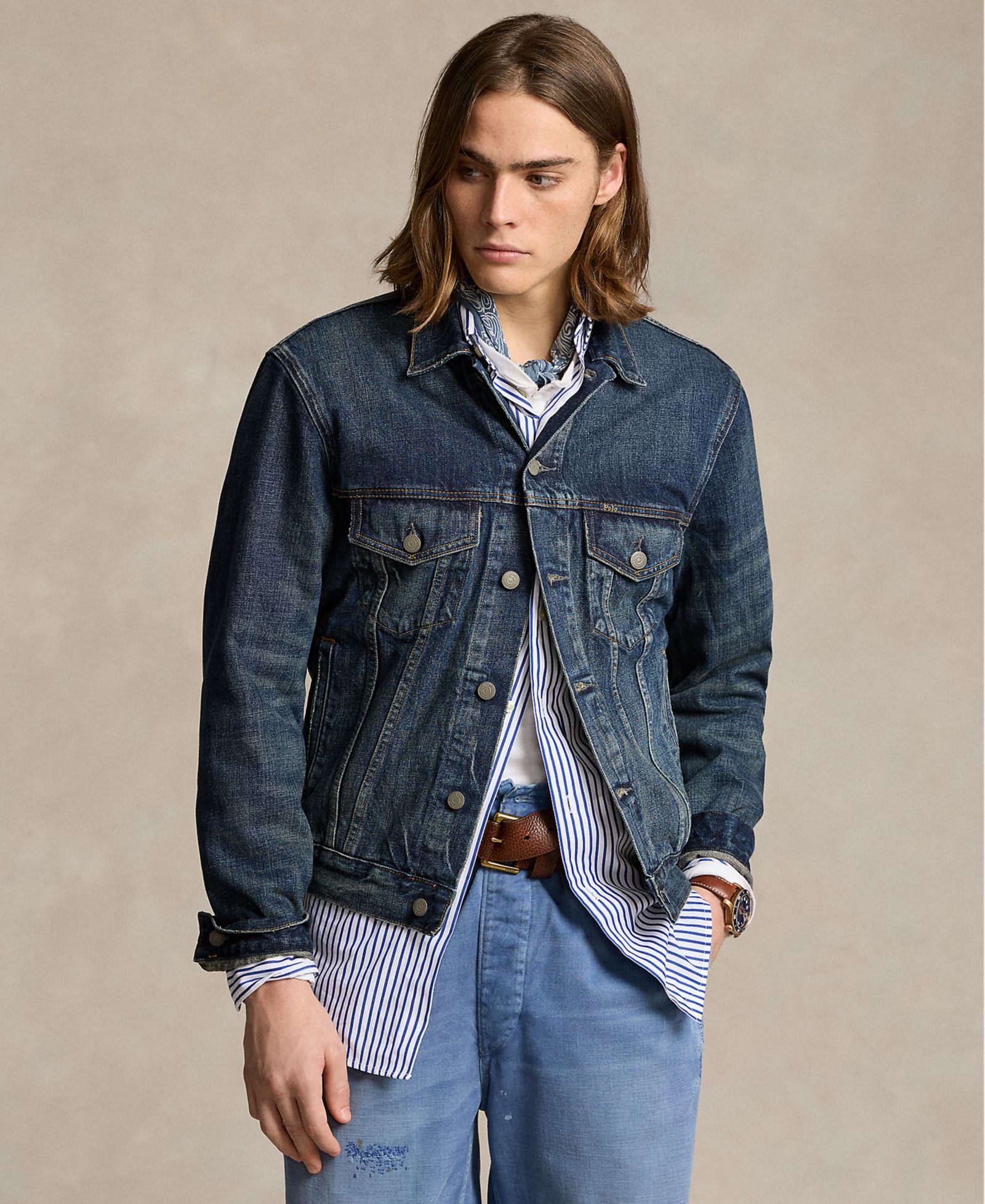 Мужская джинсовая куртка Polo Ralph Lauren Trucker Jacket