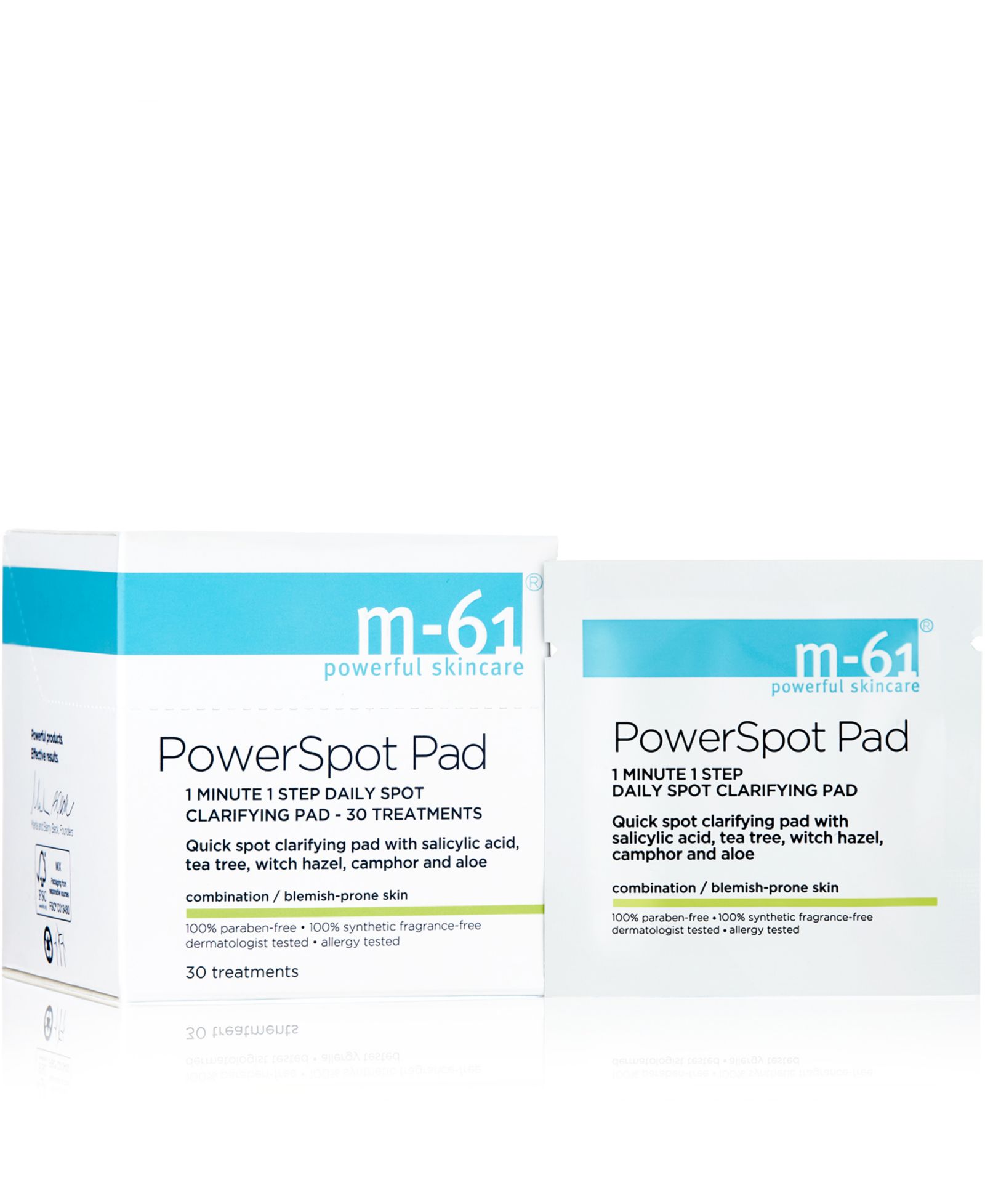 m-61 by Bluemercury PowerSpot Pad, 30 шт.