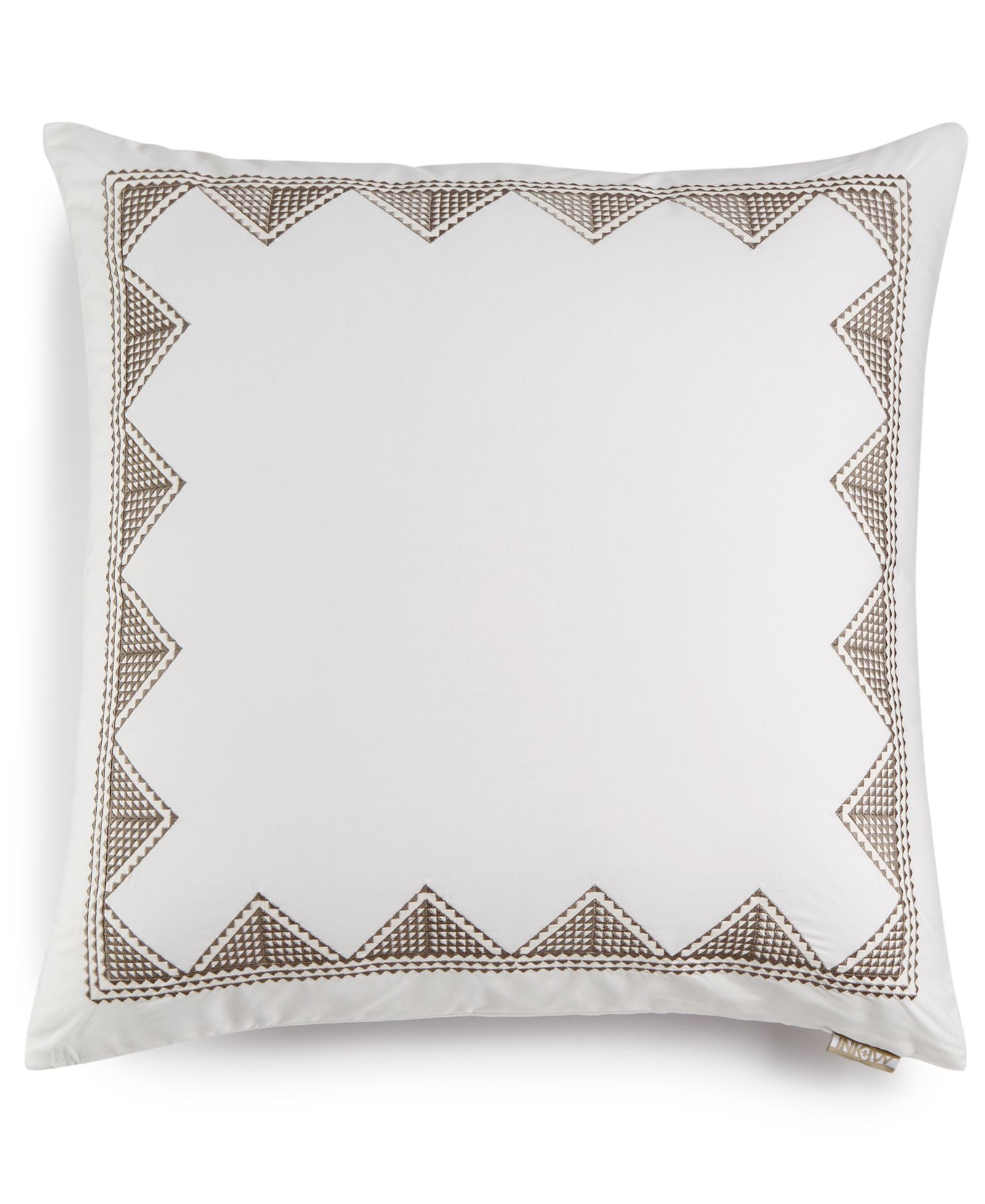 INK+IVY Isla Embroidered Cotton Sham, European