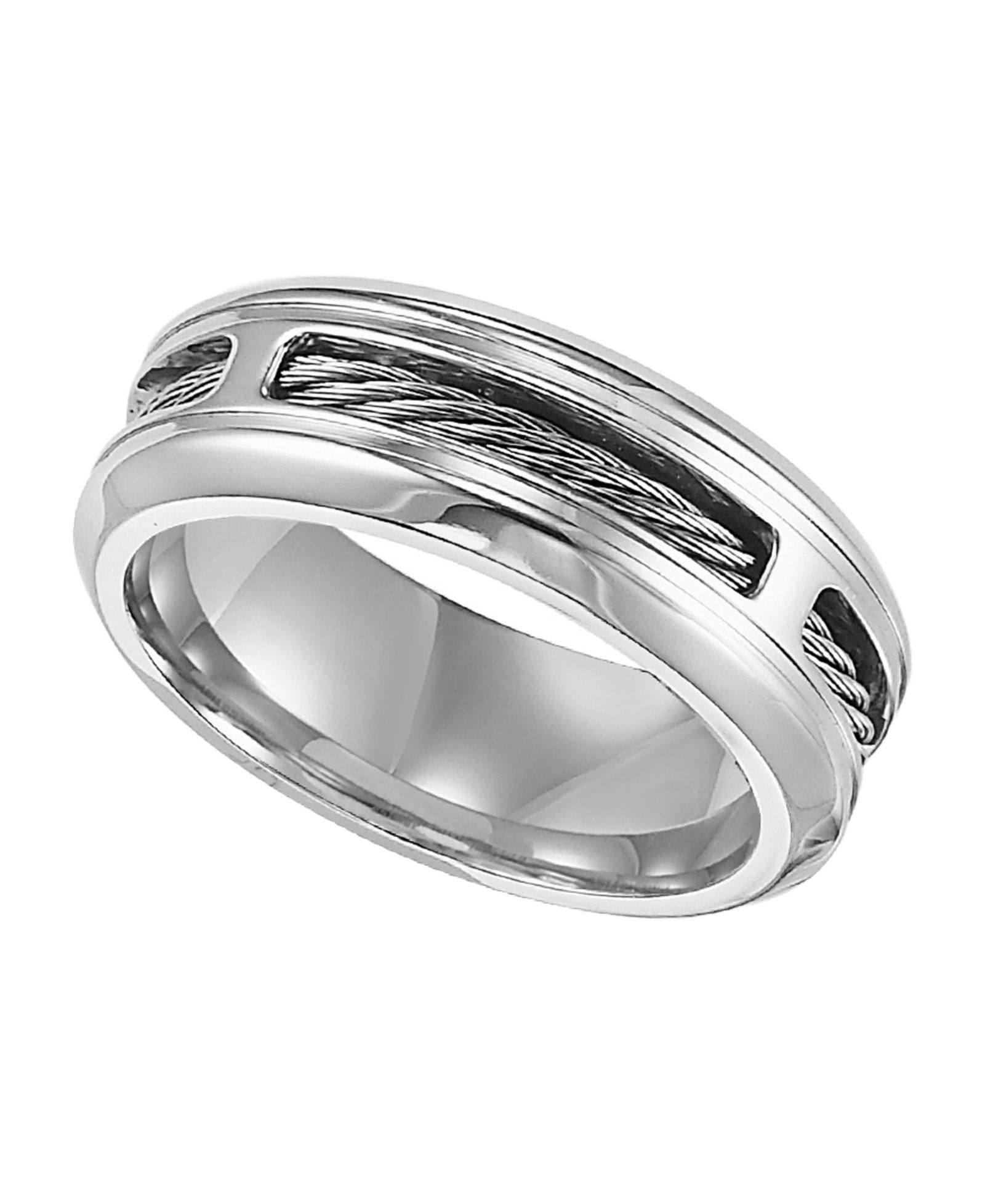Мужское кольцо Triton из нержавеющей стали, Wedding Band